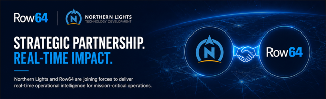 Row64 Partnership Graphic