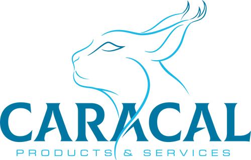 Logo file for the Caracal Corporation that is a cat.  