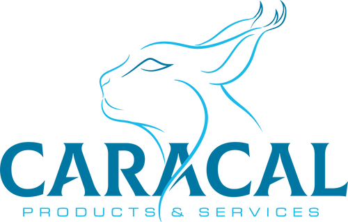 Logo file for the Caracal Corporation that is a cat.  